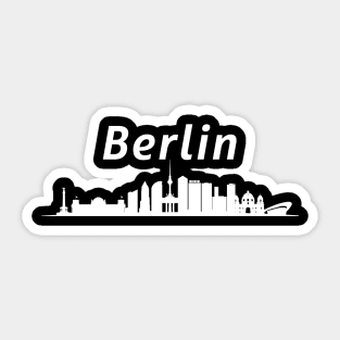 Berlin Skyline Sticker